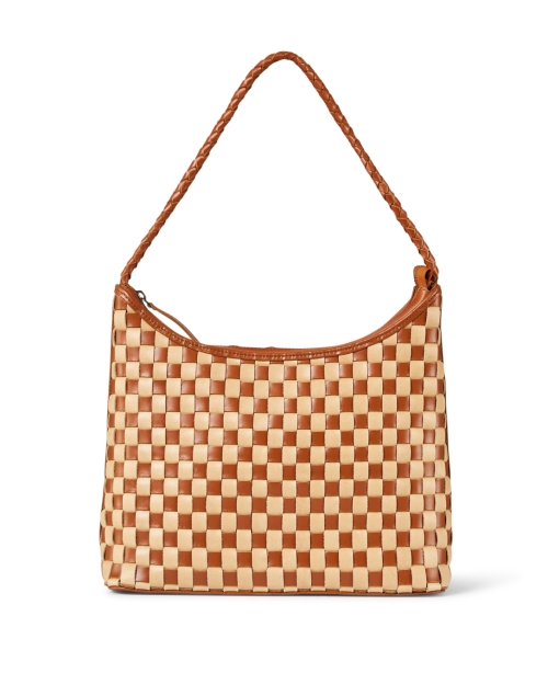 Product image - Bembien - Marni Neutral Check Woven Leather Shoulder Bag
