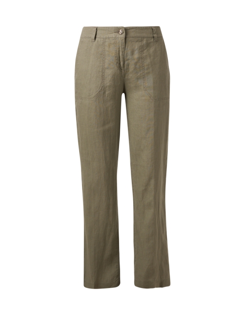 Product image - MAC Jeans - Nora Green Linen Pant