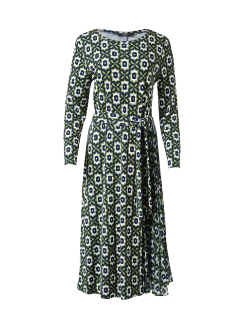 Product image - Weekend Max Mara - Pedina Green Print Jersey Dress