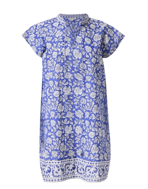 Product image - Pomegranate - Blue Print Cotton Shift Dress