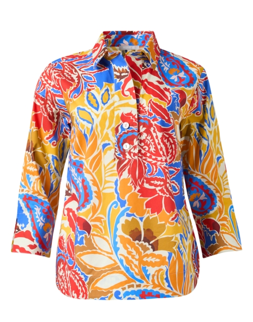 Product image - Hinson Wu - Aileen Multi Paisley Cotton Top