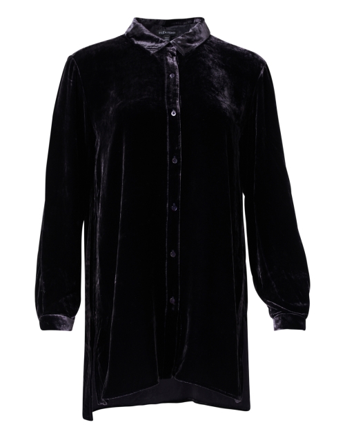 Product image - Eileen Fisher - Navy Velvet Shirt