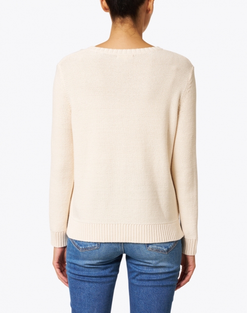Lisa Todd - Stellar Ivory Cotton Sweater