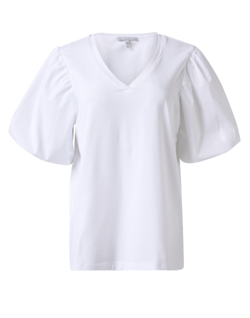 Product image - Hinson Wu - Kaitlyn White Cotton Blend Top