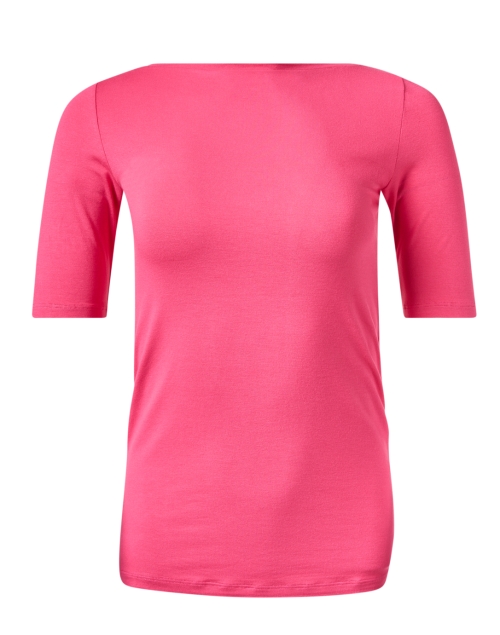 Product image - Majestic Filatures - Pink Soft Touch Elbow Sleeve Top