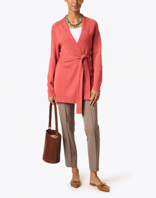Seventy - Pink Wool and Cashmere Cardigan