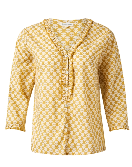 Product image - Pomegranate - Yellow Floral Print Blouse