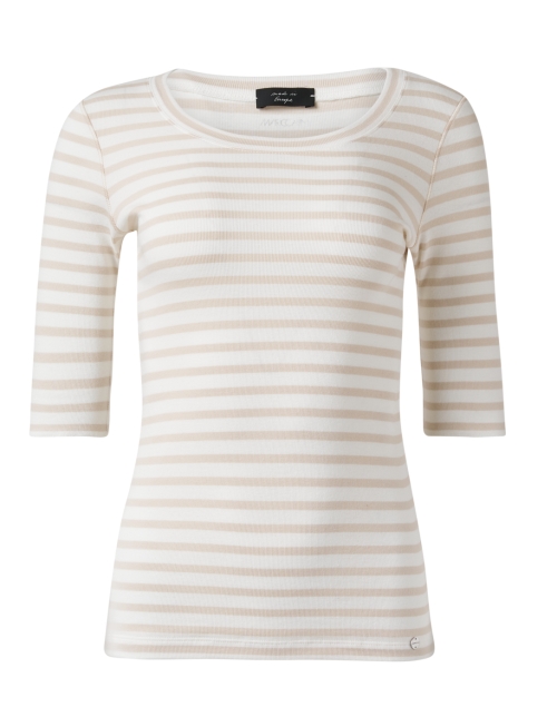 Product image - Marc Cain - Beige Striped Top