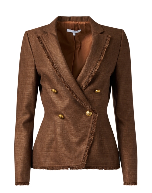 Santorelli Alaia Brown Tweed Jacket