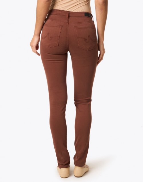 Back image - AG Jeans - Prima Burnt Orange Slim Jean