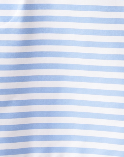 Fabric image - Hinson Wu - Aileen Blue and White Stripe Cotton Dress