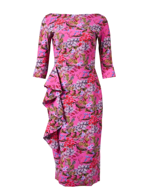 Product image - Chiara Boni La Petite Robe - Muhe Pink Print Stretch Jersey Dress