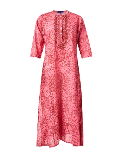 Product image - Ro's Garden - Dulce Pink Embroidered Cotton Kurta