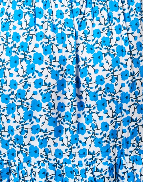 Fabric image - Walker & Wade - Courtney Blue Floral Dress