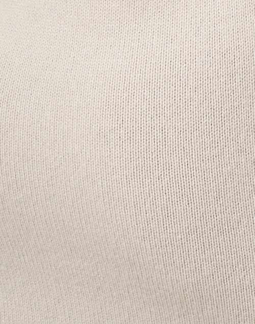 Fabric image - White + Warren - Ivory Wool Cashmere Knit Dress