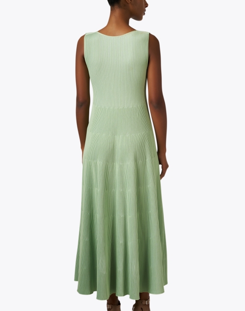 Back image - Emporio Armani - Sunny Green Knit Dress