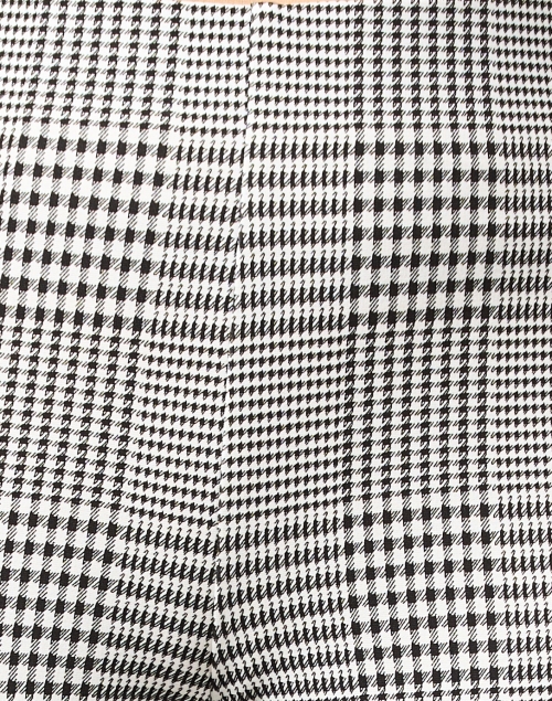 Fabric image - Peace of Cloth - Jules Black and White Plaid Knit Pull On Pant 