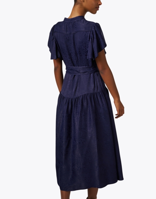 Back image - Shoshanna - Lucia Navy Dress