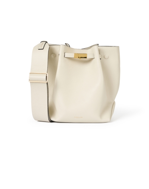 Product image - DeMellier - New York Ivory Leather Bucket Bag