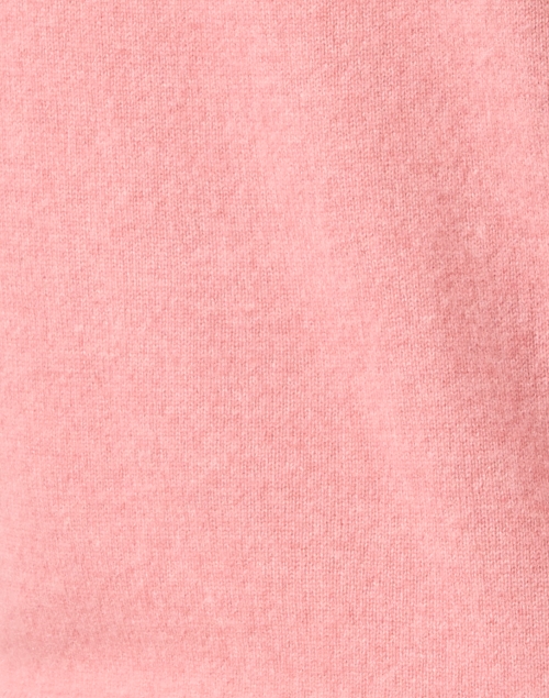 Fabric image - White + Warren - Pink Cashmere Crew Neck Sweater