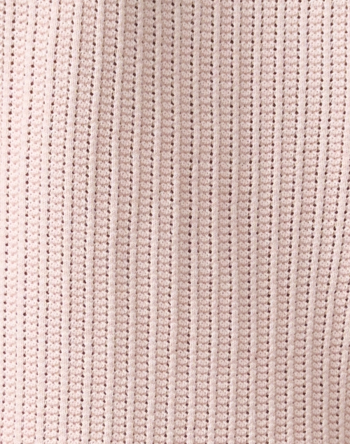 Fabric image - White + Warren - Pink Polo Sweater