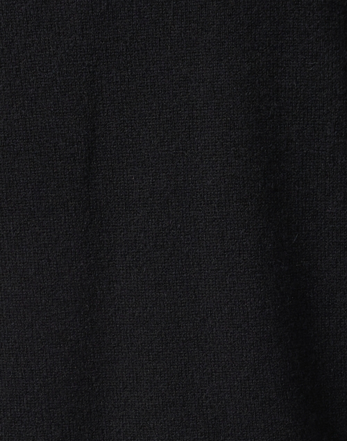 Fabric image - Lisa Todd - Black Zig Zag Cashmere Sweater