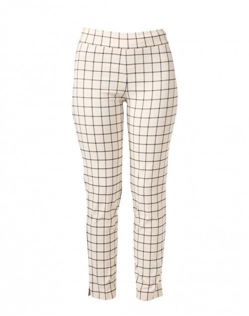 Product image - Avenue Montaigne - Pars Black and White Windowpane Pull On Pant