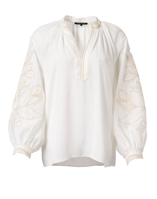 Product image - Kobi Halperin - Grier White Embroidered Blouse
