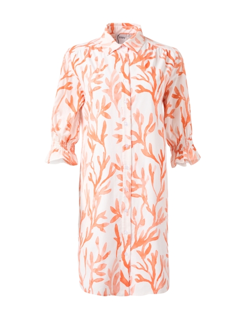 Product image - Finley - Miller White and Coral Print Shirt Dress
