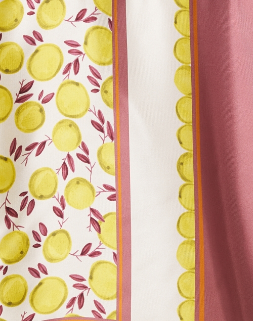 Fabric image - Odeeh - Citrus Print Silk Blouse