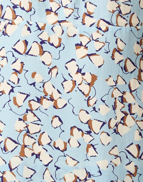 Fabric image - Marc Cain - Blue Print Shirt Dress