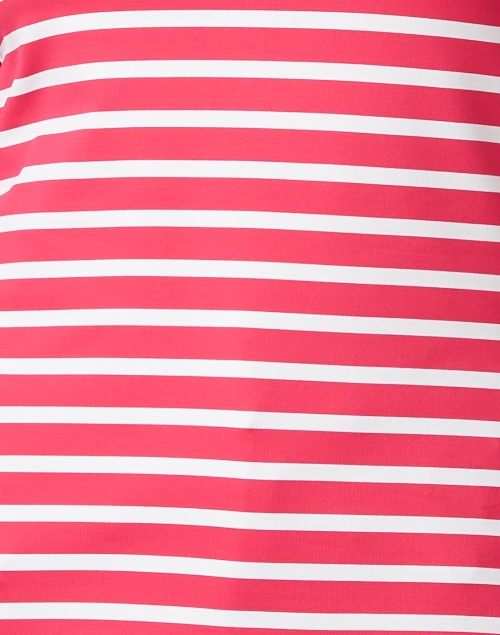 Fabric image - Saint James - Garde Red and White Striped Jersey Top