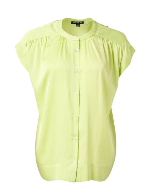 Product image - Repeat Cashmere - Soda Green Silk Blouse