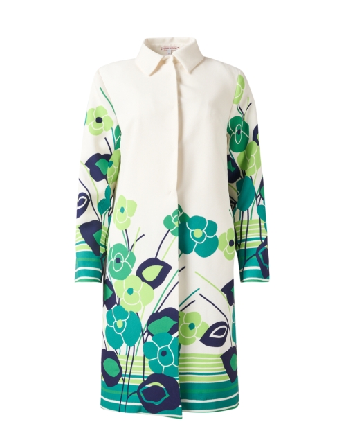 Product image - Frances Valentine - Balmacaan Green Multi Floral Coat