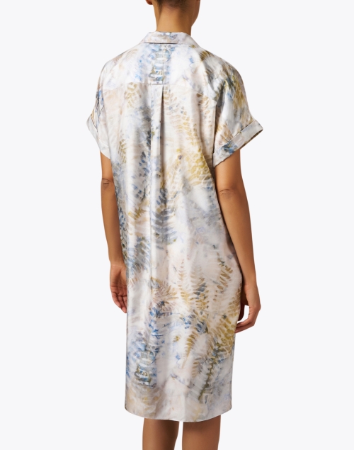 Back image - Lafayette 148 New York - Sawyer Multi Print Silk Dress
