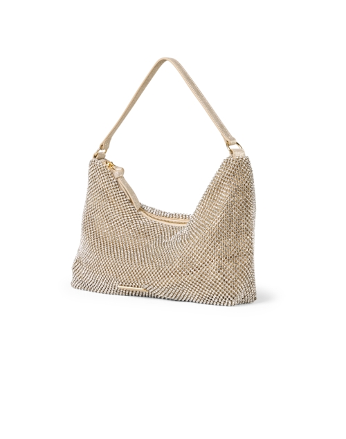 Front image - Loeffler Randall - Cam Gold Diamante Shoulder Bag