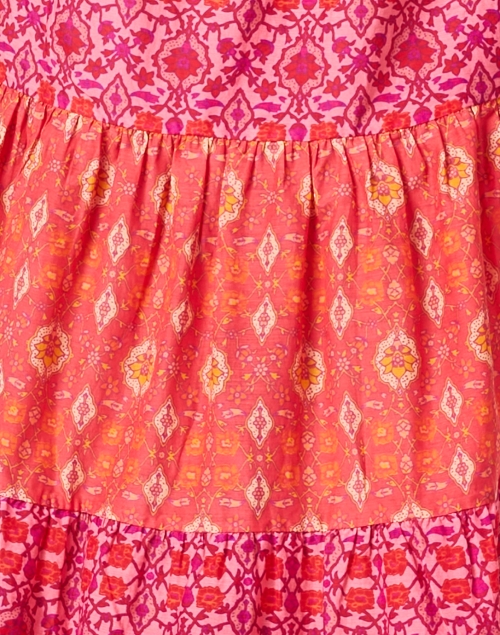 Fabric image - Figue - Betty Red Print Cotton Dress