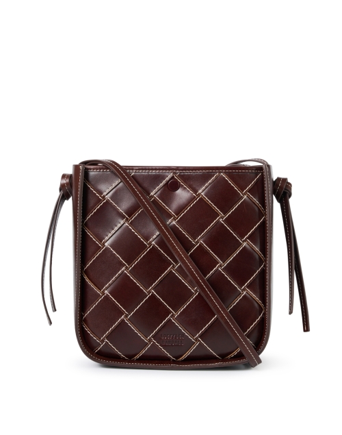 Product image - Loeffler Randall - Mackenzie Brown Woven Leather Bag