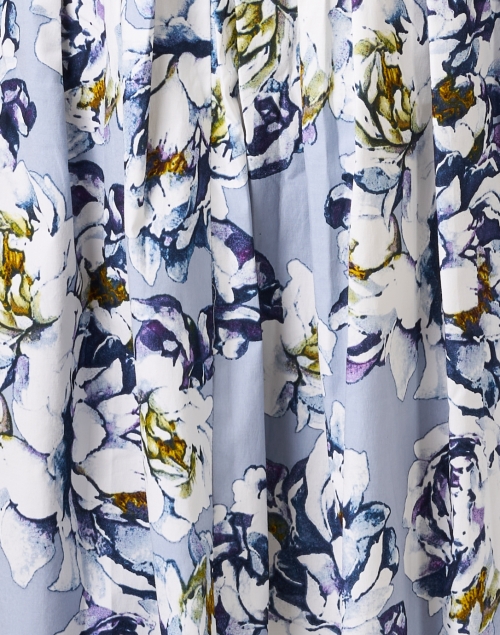 Fabric image - Samantha Sung - Florence Blue and White Floral Print Dress