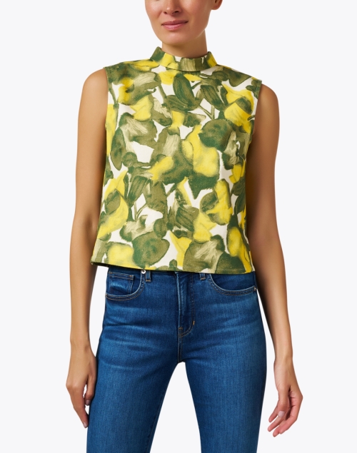 Front image - Frances Valentine - Colleen Pear Printed Top