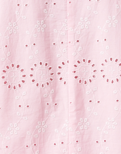 Fabric image - Sail to Sable - Pink Cotton Eyelet Blouse