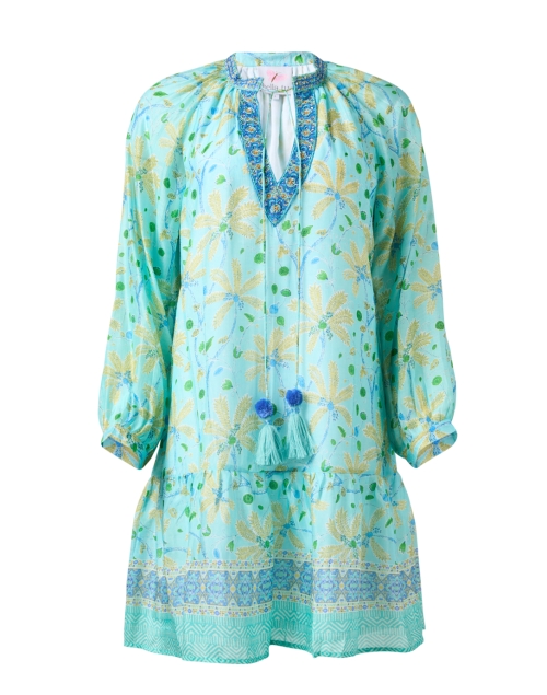 Product image - Bella Tu - Turquoise Print Cotton Dress