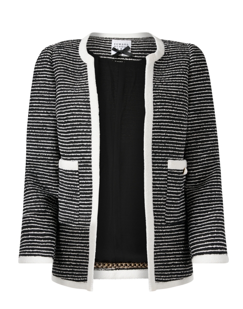 Product image - Edward Achour - Black and White Stripe Jacket