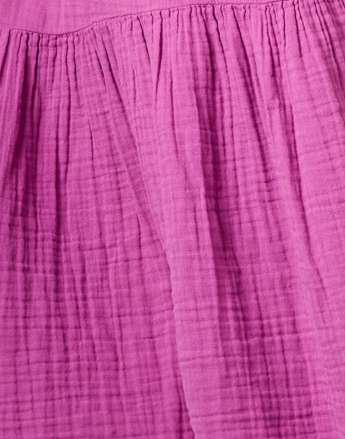 Fabric image - Xirena - Lennox Purple Cotton Gauze Dress