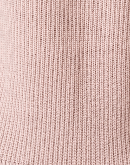 Fabric image - Madeleine Thompson - Hawkes Lilac Pointelle Sleeve Sweater
