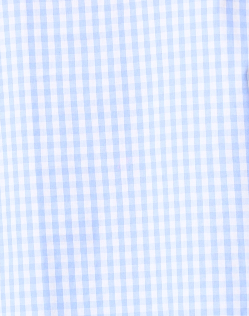 Fabric image - Weill - Salla Blue Gingham Cotton Shirt