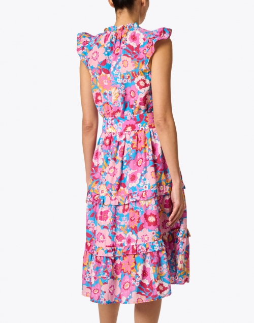 Figue - Pippa Pink Floral Print Dress