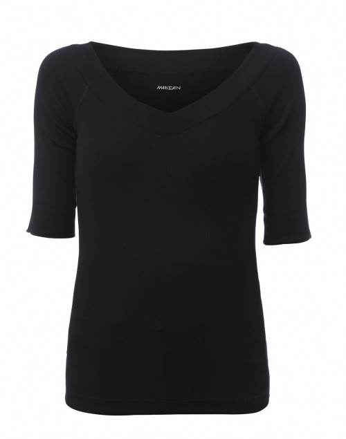 Product image - Marc Cain - Black Crossover Top