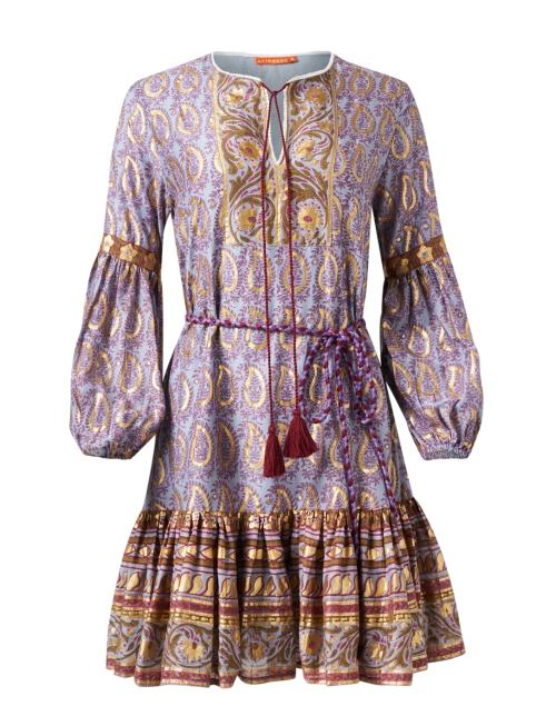 Product image - Oliphant - Multi Paisley Printed Cotton Silk Dress