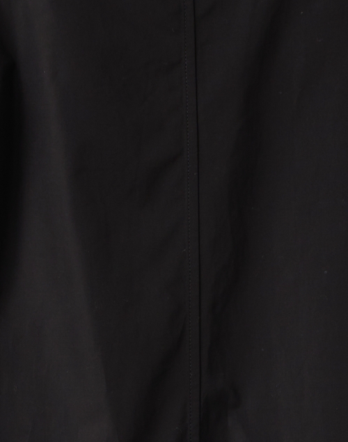 Fabric image - Lafayette 148 New York - Black Cotton Shirt Dress